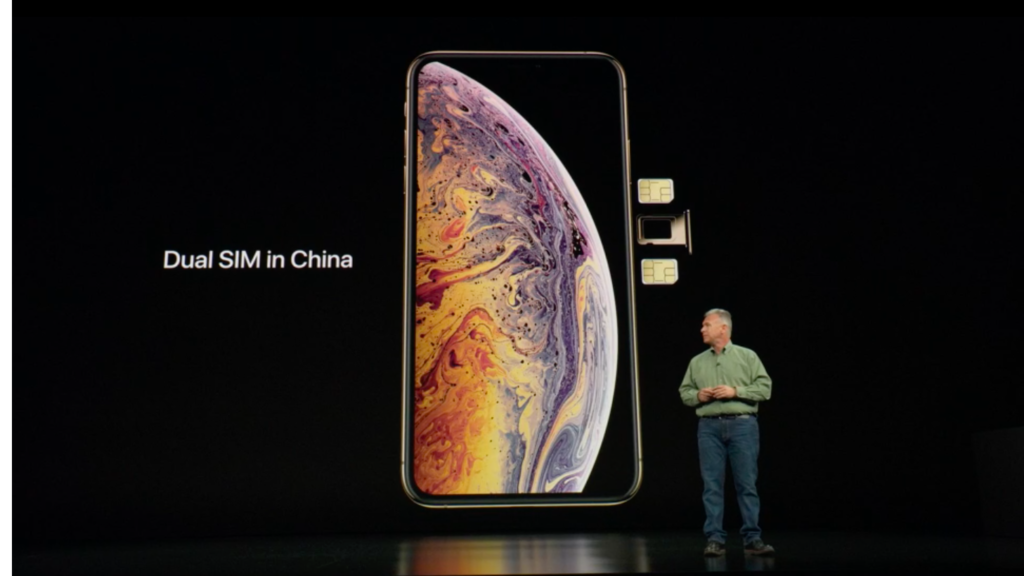 iPhone dual-SIM in China