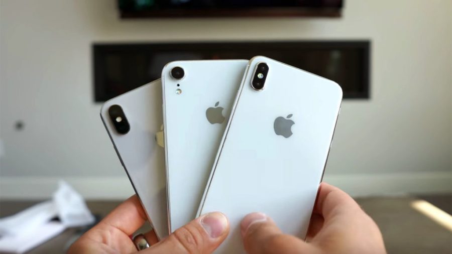 iphone xs, iphone xs max and iphone xr