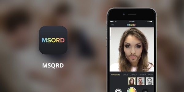 Приложение Маскарад (MSQRD) для айфона