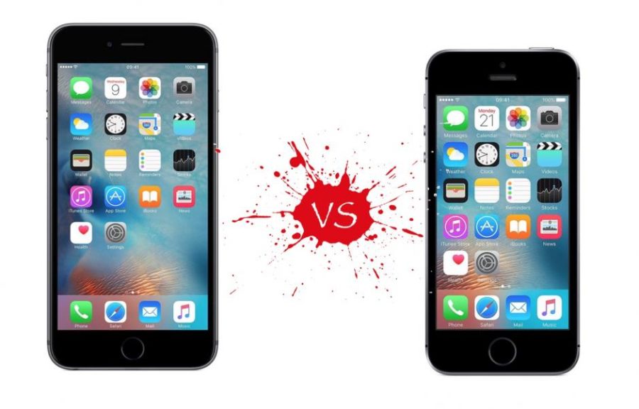 Сравнение iPhone SE и 6S