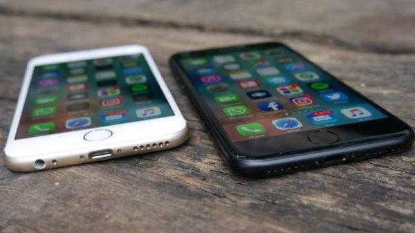 Cравнение айфон 6S и айфон 7
