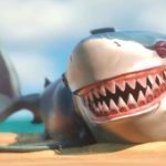 Как называется игра, где акула ест людей и рыб?