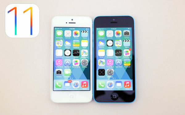 выйдет ли ios 11 на iphone 5