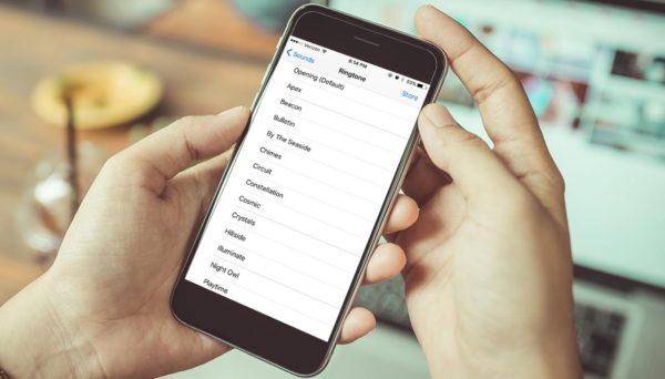 создать рингтон для iphone в itunes 12.7