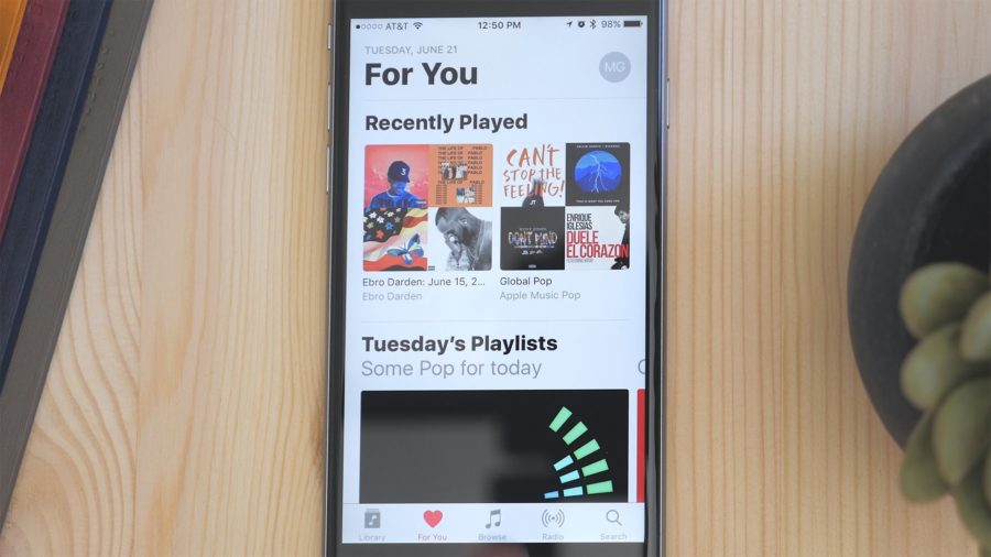 Odebrání předplatného Apple Music