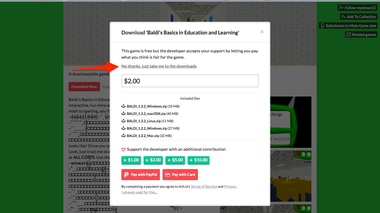 Baldi basics editor. Baldis Basics main menu Board.