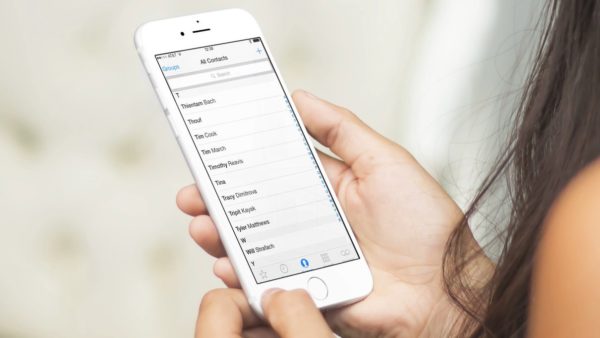 contacts iphone