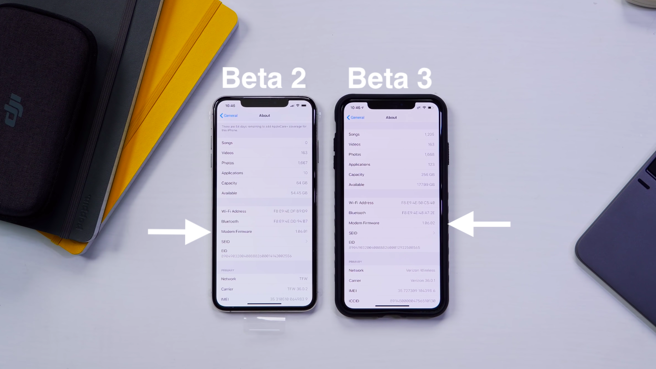 Ios beta 4. Версия прошивки модема на XS IOS 15.5.