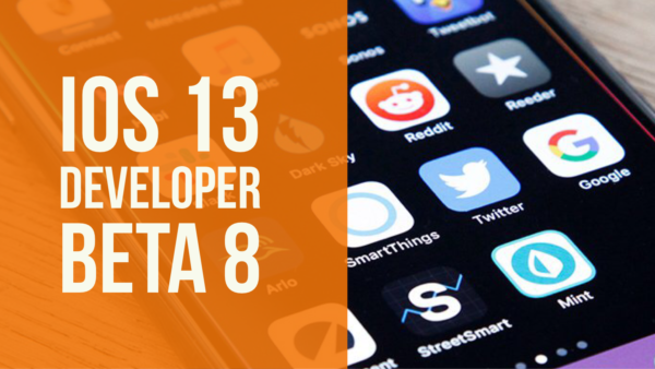 ios 13 developer beta 8