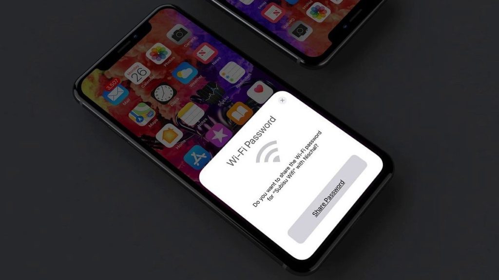 Как поделиться паролем от wifi на айфоне
