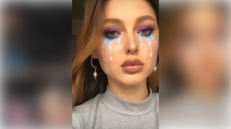 Tears Filter on Instagram