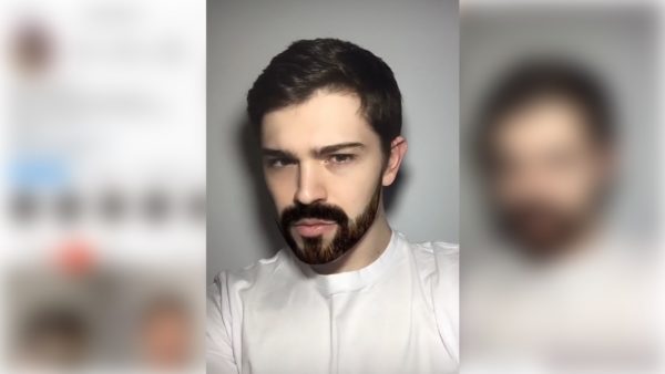 Beard Filter on Instagram