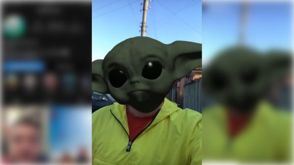 Yoda Filter on Instagram