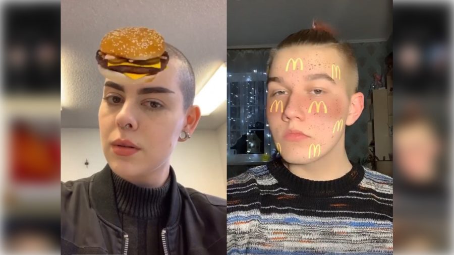 McDonald's Filter on Instagram