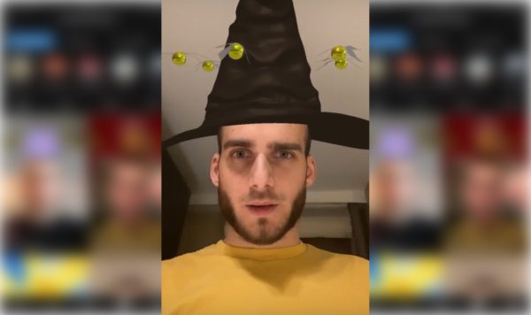 Hat Filter on Instagram