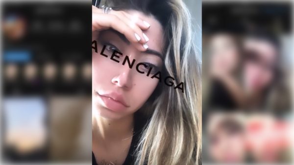 Balenciaga Filter on Instagram