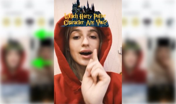 Harry Potter Filter on Insta