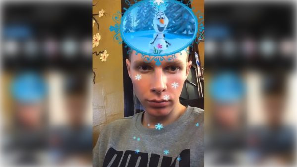 Frozen Filter on Instagram