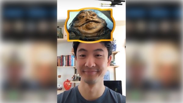 Star Wars Filter on Instagram