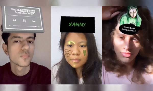 Billie Eilish Filter on Instagram