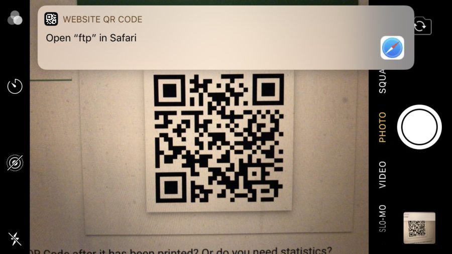 Как на айфоне сделать qr код