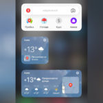 Виджет Яндекс (Погода) на iOS 14
